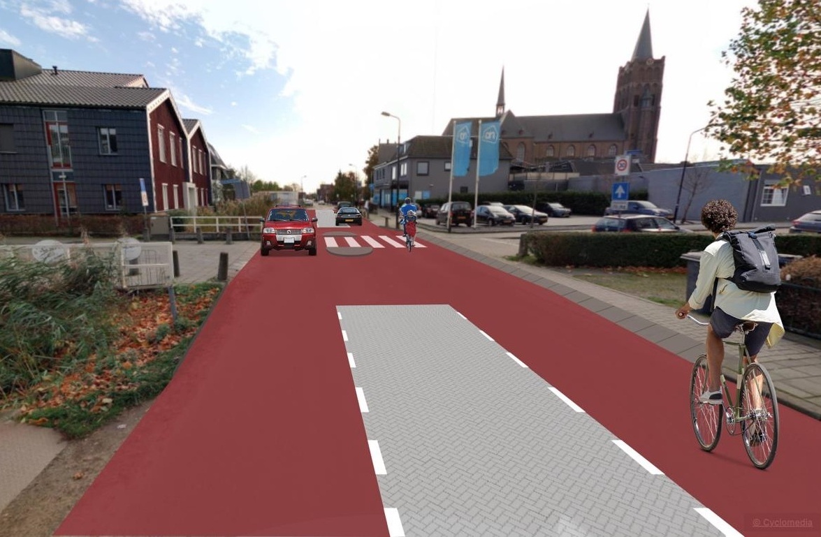 pbweek40_25111_Impressie kruispunt Julianalaan- Herenweg-Zuid